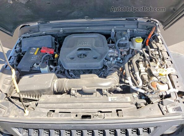 1C4JJXP61MW789363 2021 JEEP WRANGLER Gray Вид підкапотного простору
