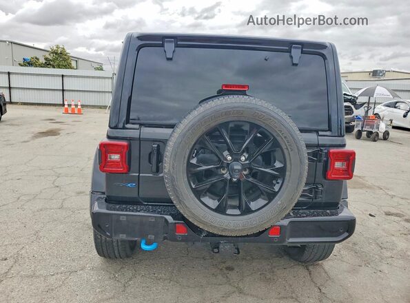 1C4JJXP62MW716129 2021 JEEP WRANGLER Black უკანა ხედი