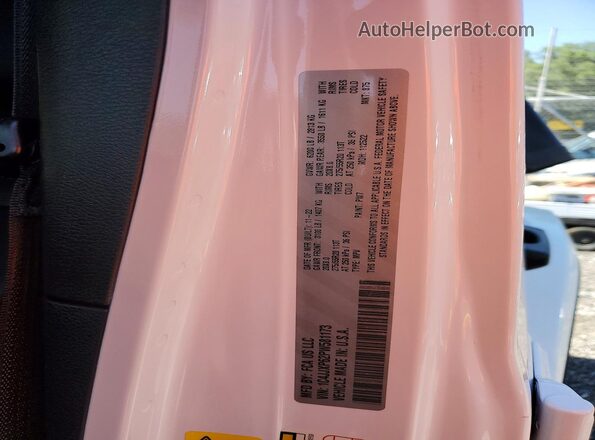 1C4JJXP62PW581173 2023 JEEP WRANGLER White ძრავის განყოფილების ხედი