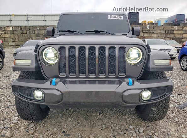 1C4JJXP64MW762142 2021 JEEP WRANGLER Gray Вид спереду