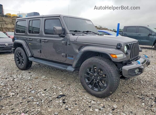 1C4JJXP64MW762142 2021 JEEP WRANGLER Gray Передня права чверть