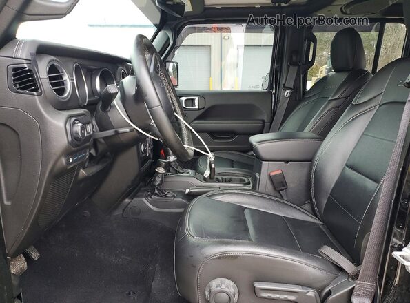 1C4JJXP64PW556534 2023 JEEP WRANGLER Black Front interior view