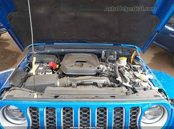 1C4JJXP64PW651353 2023 JEEP WRANGLER Синий Вид сзади