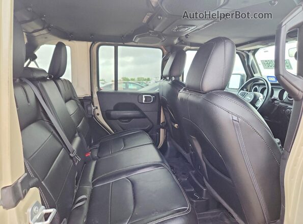 1C4JJXP65NW274934 2022 JEEP WRANGLER Tan უკანა სალონის ხედი