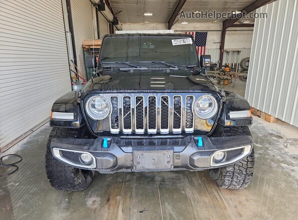 1C4JJXP65NW276733 2022 JEEP WRANGLER Black წინა ხედი