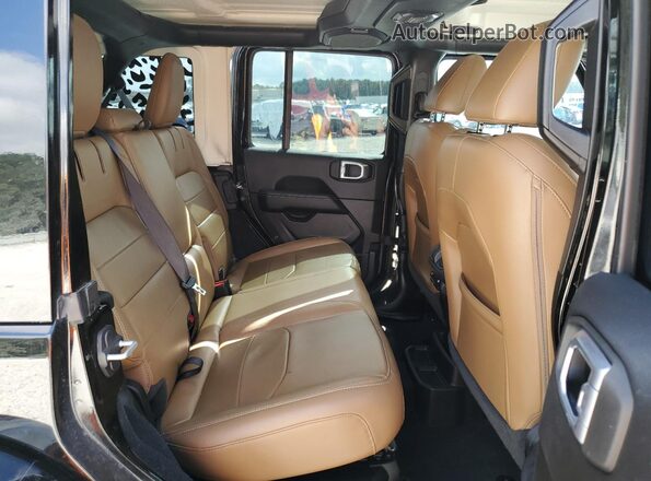 1C4JJXP66MW860122 2021 JEEP WRANGLER Черный Вид задней части салона