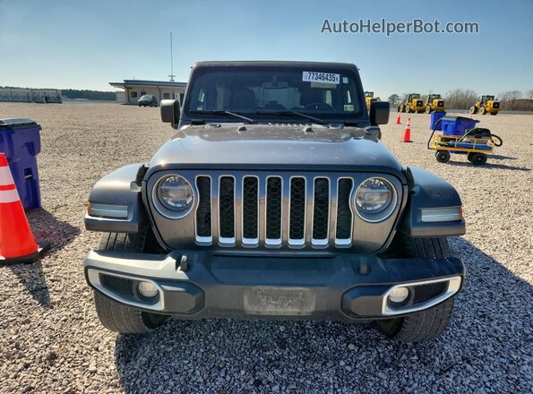 1C4JJXP67MW830403 2021 JEEP WRANGLER Gray წინა ხედი