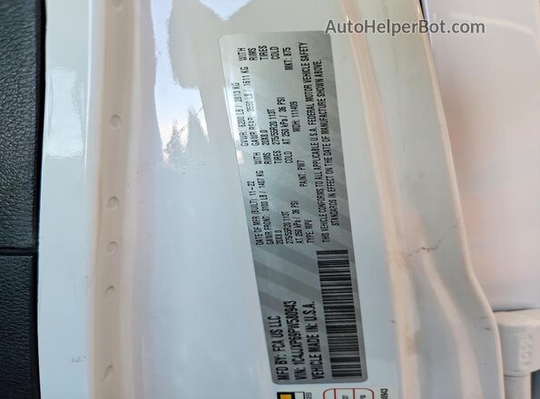 1C4JJXP69PW580943 2023 JEEP WRANGLER White Շարժիչի բաժամունքի տեսք