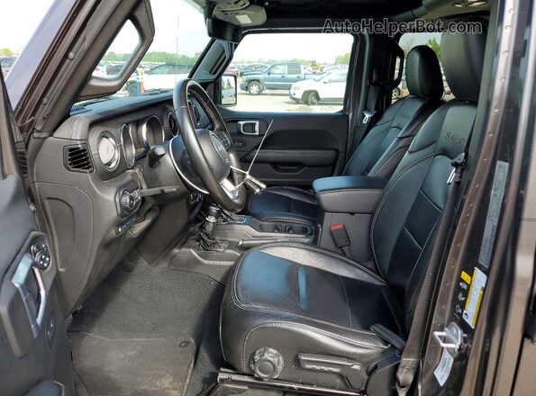 1C4JJXP6XNW276002 2022 JEEP WRANGLER Gray წინა სალონის ხედი