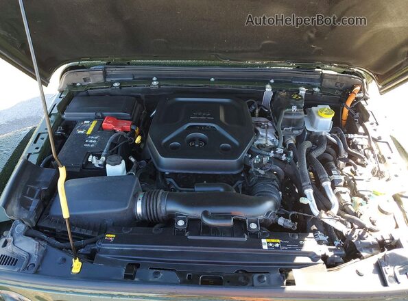 1C4JJXR61PW586359 2023 JEEP WRANGLER Зеленый Вид подкапотного пространства