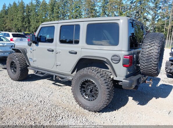 1C4JJXR64MW824992 2021 JEEP WRANGLER Gray Trasero izquierdo