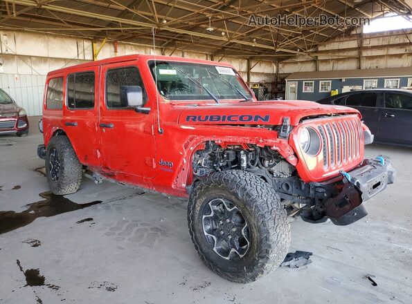 1C4JJXR68MW730582 2021 JEEP WRANGLER Red Front right