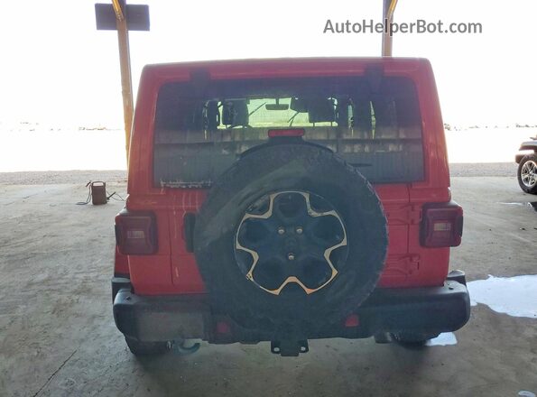 1C4JJXR68MW730582 2021 JEEP WRANGLER Red Rear view