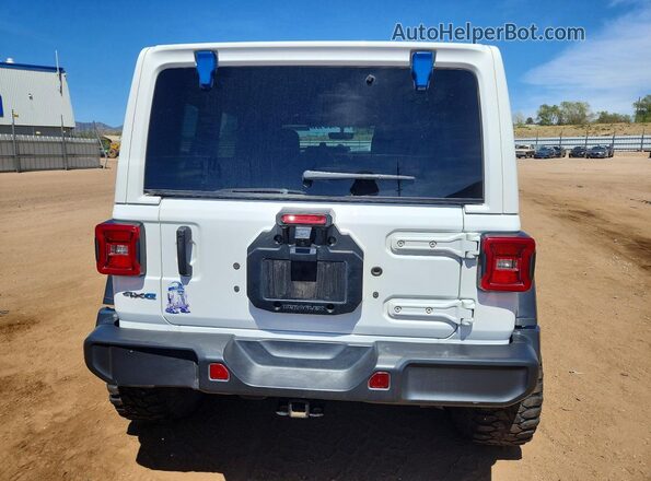 1C4JJXR6XPW583315 2023 JEEP WRANGLER White Вид ззаду