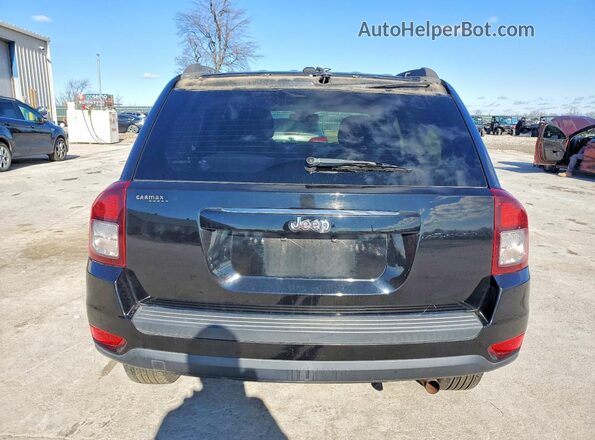 1C4NJCBA0GD811956 2016 JEEP COMPASS Black Rear view