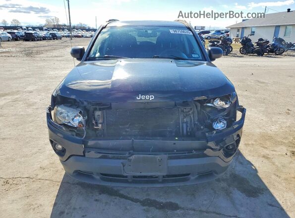 1C4NJCBA0GD811956 2016 JEEP COMPASS Black Front view