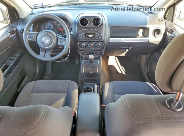 1C4NJCBA0GD811956 2016 JEEP COMPASS Black Dashboard view