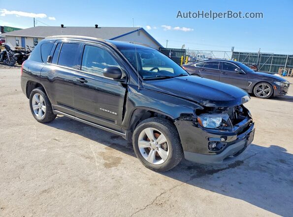 1C4NJCBA0GD811956 2016 JEEP COMPASS Black Front right