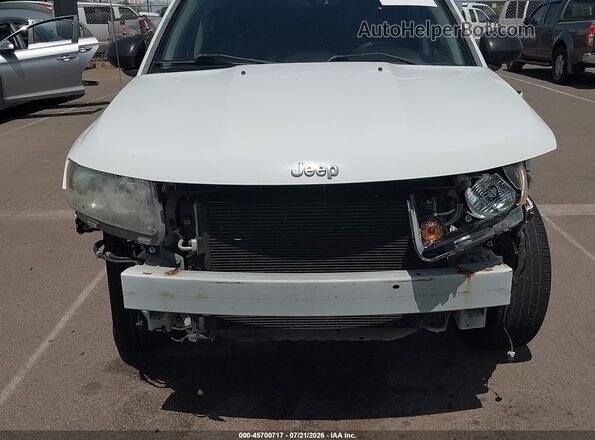 1C4NJCBA1GD560297 2016 JEEP COMPASS White წინა ხედი