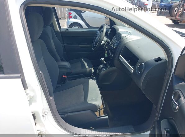 1C4NJCBA1GD560297 2016 JEEP COMPASS White წინა სალონის ხედი