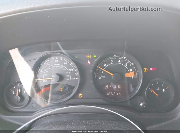 1C4NJCBA2GD641308 2016 JEEP COMPASS White Вид задніх сидінь
