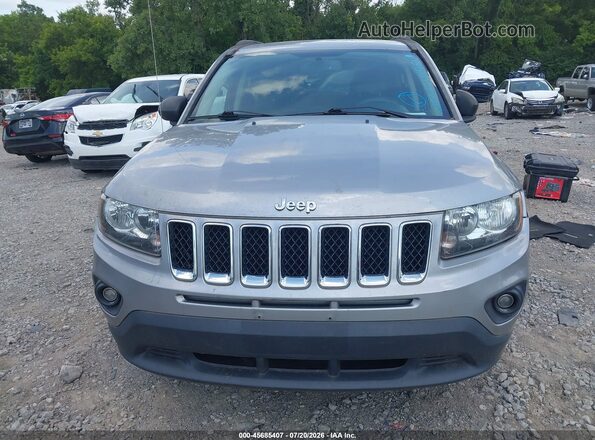 1C4NJCBA2HD123877 2017 JEEP COMPASS Серый Вид спереди
