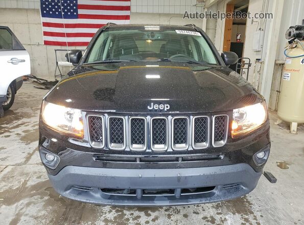 1C4NJCBA2HD184971 2017 JEEP COMPASS Black Вид спереду