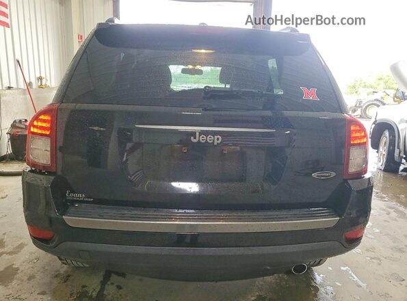 1C4NJCBA2HD184971 2017 JEEP COMPASS Black Вид ззаду