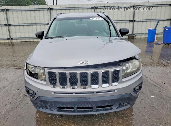 1C4NJCBA3GD628454 2016 JEEP COMPASS Серебряный Вид спереди