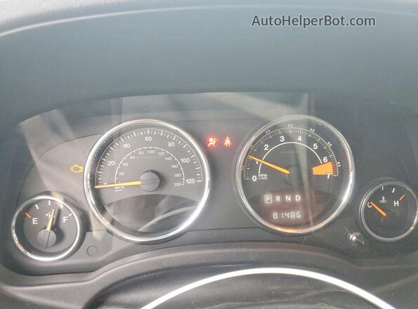 1C4NJCBA3GD628454 2016 JEEP COMPASS Серебряный Вид щитка приборов