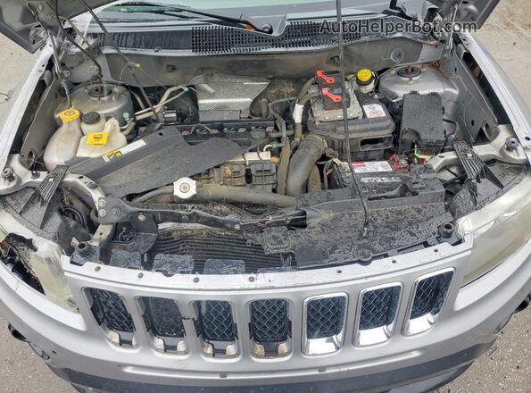 1C4NJCBA3GD628454 2016 JEEP COMPASS Серебряный Вид подкапотного пространства
