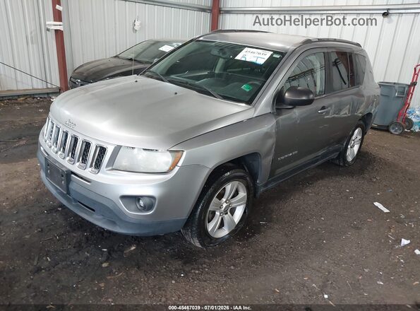 1C4NJCBA3GD688685 2016 JEEP COMPASS Серый Передняя левая четверть