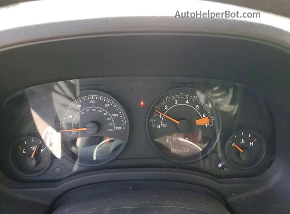 1C4NJCBA4GD615597 2016 JEEP COMPASS White Սարքավորումների վահանակի տեսք