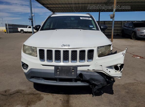 1C4NJCBA4GD615597 2016 JEEP COMPASS White Դիմացի տեսք