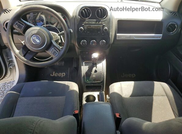 1C4NJCBA4GD681504 2016 JEEP COMPASS White წინა პანელის ხედი