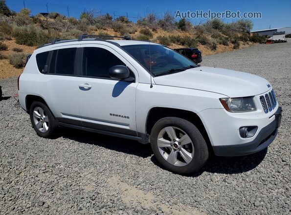 1C4NJCBA4GD681504 2016 JEEP COMPASS White წინა მარჯვენა