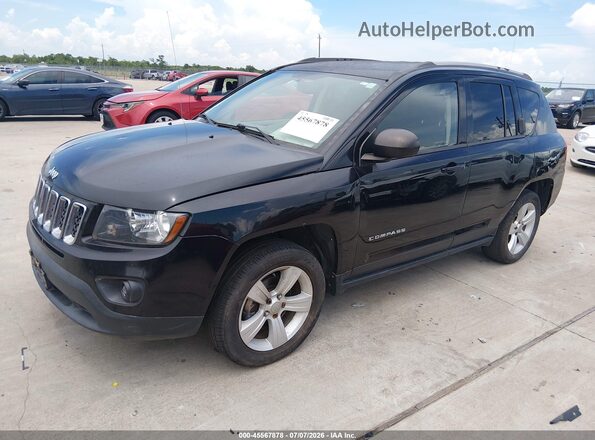 1C4NJCBA4HD124044 2017 JEEP COMPASS Black Przód lewy