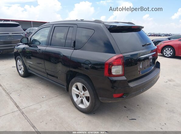 1C4NJCBA4HD124044 2017 JEEP COMPASS Black Tył lewy