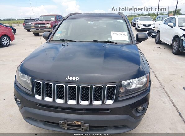 1C4NJCBA4HD124044 2017 JEEP COMPASS Black Widok z przodu