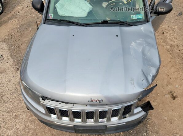 1C4NJCBA5GD812360 2016 JEEP COMPASS Silver Engine compartment view