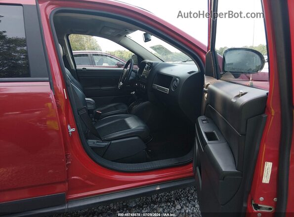 1C4NJCBA5HD153973 2017 JEEP COMPASS Red Front interior view