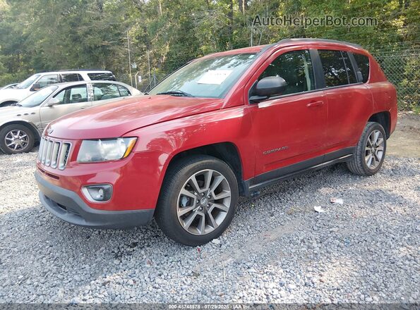 1C4NJCBA5HD153973 2017 JEEP COMPASS Red Front left