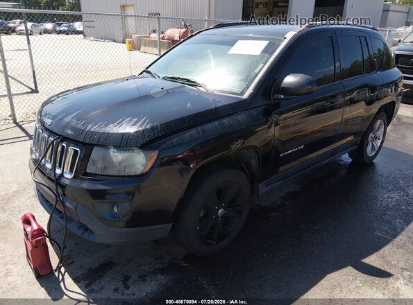 1C4NJCBA6GD560635 2016 JEEP COMPASS Black Передня ліва чверть