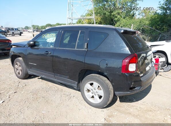 1C4NJCBA6HD187128 2017 JEEP COMPASS Черный Задняя левая четверть