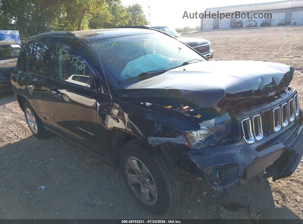 1C4NJCBA6HD187128 2017 JEEP COMPASS Черный Вид спереди