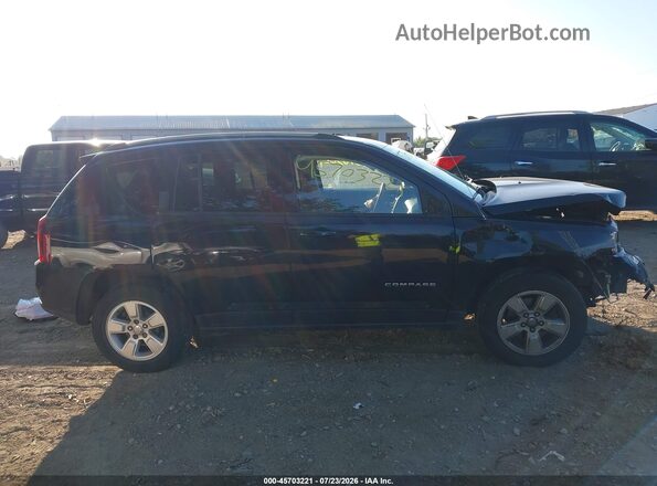 1C4NJCBA6HD187128 2017 JEEP COMPASS Черный Вид задней части салона