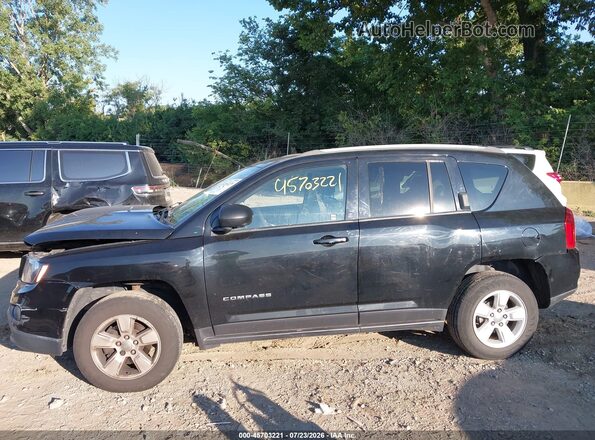 1C4NJCBA6HD187128 2017 JEEP COMPASS Черный Панорамный вид салона 360°