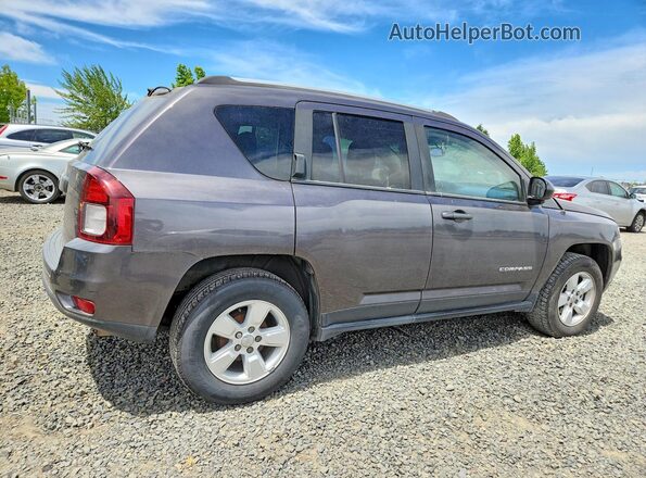 1C4NJCBA8GD547627 2016 JEEP COMPASS Серый Задняя правая четверть