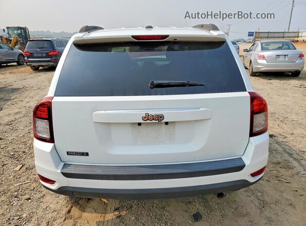 1C4NJCBA8GD611746 2016 JEEP COMPASS Белый Вид сзади