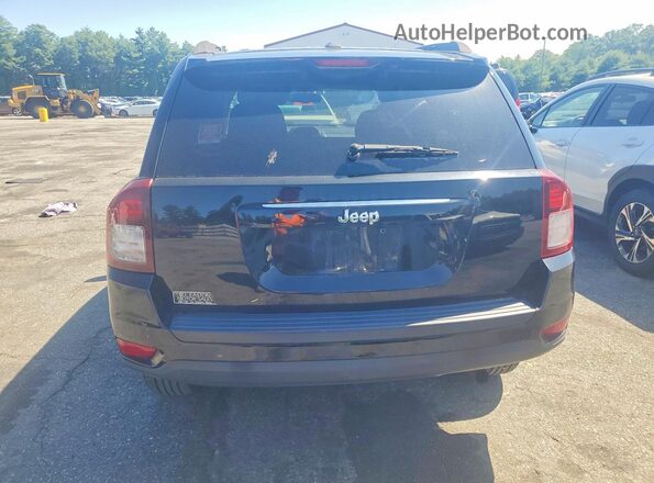 1C4NJCBA8HD124225 2017 JEEP COMPASS Black უკანა ხედი